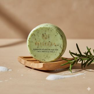Shampoo Sólido de Alecrim